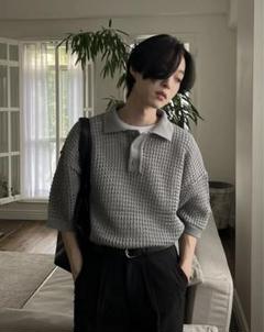 【2plan】Summer Net Collar Knit 2plan】Summer Net Collar Knit - メルカリ