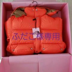 最安値に挑戦!】 コラボ商品 NYロゴ刺繍レース付き花柄ダウンコート ...