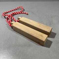 拍子木 楽天市場】☆盛光 ヒョーシ木 拍子木 ジュラコン樹脂製 角38x40