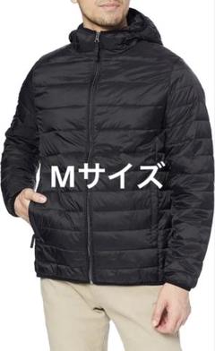⭐️パファージャケット フード付き ライトウエイト パッカブル 防水 黒 M