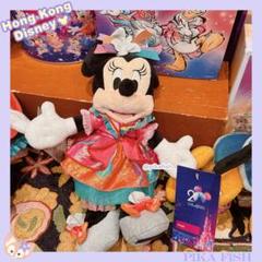 希少レア 新品 タグ付き 香港ディズニー 14周年 ミッキー ミニー ぬいぐるみ 希少レア 新品 タグ付き 香港ディズニー 14周年 ミッキー ミニー