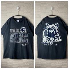 90s USA製ヴィンテージ シングルステッチ　アニマルプリント両面Tシャツ