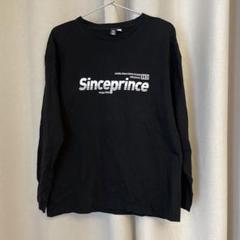 Sinceprince MGO メンズ 長袖カットソー M 黒 長袖Tシャツ