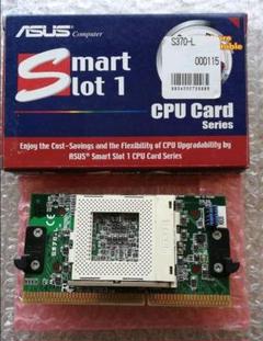 ASUS Smart Slot1 CPU Card S370-L Slot変換