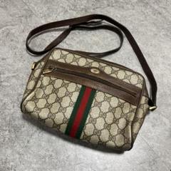 希少 オールドGUCCI ショルダーバッグ シェリーライン 送料無料