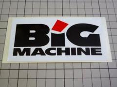 正規品 BIG MACHINE ビッグ マシン ステッカー 114×55mm