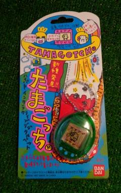 新種発見　たまごっち　クリアグリーン　レア　未使用品　初期 新品 未開封 レア 新種発見 たまごっち バンダイ クリアグリーン