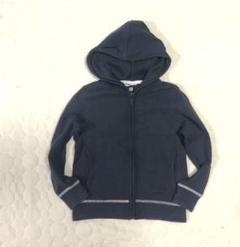 UNIQLOネイビー薄手パーカー110★ユニクロ保育園
