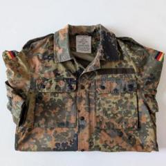 08年ドイツ軍/実品 フレクター迷彩ミリタリーシャツ/古着/Gr6/M相当