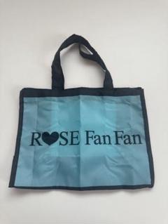 ROSE FAN FAN　ショッパー風 ミニ エコバッグ