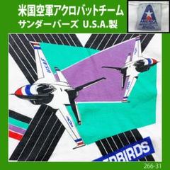 【希少】USAF空軍シングルステッチTシャツ白L◆柄半袖古着ヴィンテージバンド