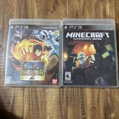 ワンピース 海賊無双2 & Minecraft PS3