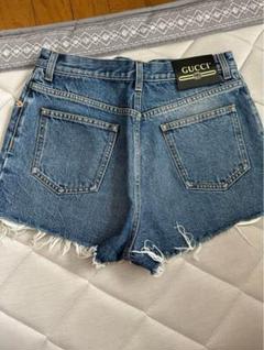 専用✳︎新品未使用限定GUCCIデニムショートパンツ22さくらんぼ GUCCI(グッチ) ショートパンツ(レディース) - 海外通販のBUYMA