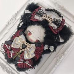 にじぱぺっと♡10cmサイズ ぬい服♡ブラック♡ねこちゃん①