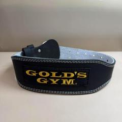 中古ゴールドジム(GOLD'S GYM) トレーニングレザーベルト xs