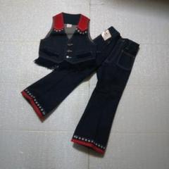レトロ ジーンズ セットアップ 未着用 たぐつき