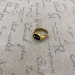 NIKE リングゴールド　　19号 NIKE - 90s nike ナイキ GOLD ゴールド ring リング 指輪 金 19
