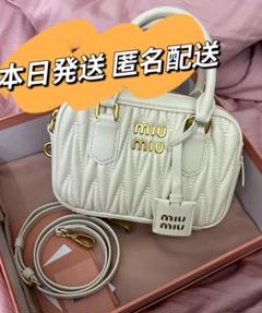 2025年最新】miumiu バッグ 白の人気アイテム - メルカリ