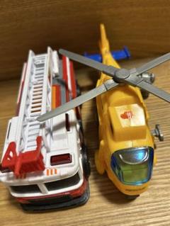 コストコ　消防車とヘリコプター　おもちゃ