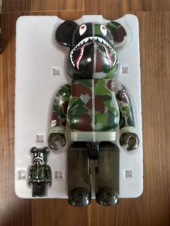 ベアブリック BABY MILO CAMO SHARK 100％ & 400％のサムネイル