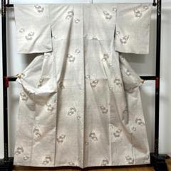 【彦兵衛mini】おすすめ！正絹長襦袢〜ライトベージュに折り鶴〜 彦兵衛mini】おすすめ！正絹長襦袢〜ライトベージュに折り鶴〜