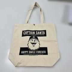 新品美品CAPTAIN SANTA トートバッグ、スナップ付き　ノベルティ