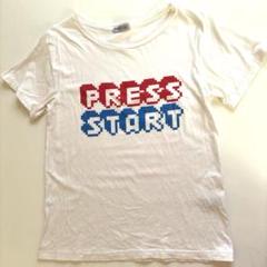 BROWN Y PRESS START 白Tシャツ夏フェス