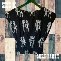 ラスト１点　surf party Mサイズ スケルトンプリント Tシャツのサムネイル