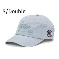 S/Double エスダブル キャップ 帽子 新品【国内未発売】ベージュ S/DOUBLE - ベージュ×緑 S/Double エスダブル キャップ 帽子