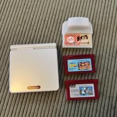 ゲームボーイアドバンスsp 本体 充電器付 ファミコンカラー　ソフト付き