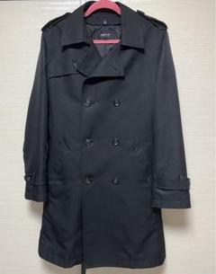 コムサイズム　トレンチコート　ライナー付　ベルト　ブラック　L trim_fce_item673ac2c1046a2.jpg
