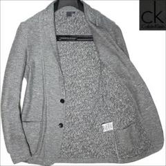 J5133 超美品 カルバンクライン パイルジャケット グレー M