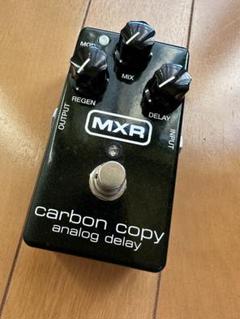 MXR Carbon copy deluxe ほぼ未使用 付属品あり Dunlop 類比延遲效果器MXR Carbon Copy Deluxe (M292)