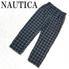 NAUTICA ノーティカ パジャマパンツ ネイビーチェック M B935