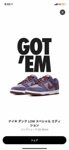 nike dunk low plum