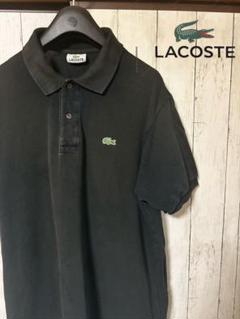 LACOSTE ラコステ ブラック ポロシャツ サイズ5 超人気デザイン