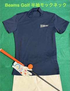 Beams Golf モックネック半袖ポロシャツのサムネイル