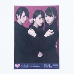イコラブ　生写真　とくべチュ　未開封　歌唱②　赤衣装　直筆　サイン　佐々木　野口 イコラブ 野口衣織 とくべチュ、して 歌唱衣装② 生写真 コンプ
