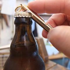 Solid Brass whistle Bottle opener
