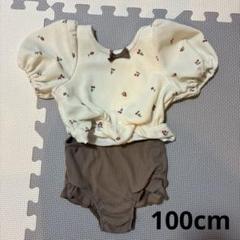 【美品‼️】女児セパレート水着　100cm