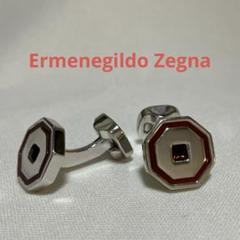 エルメネジルドゼニア　カフリンクス エルメネジルド・ゼニア レッドカフリンクス