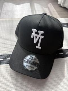 海外限定！ LA ニューエラ キャップ ドジャース ブラック 逆ロゴ 海外限定】 NEWERA ドジャース LA逆ロゴ ブラック 蓄光 73/8 ①