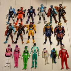 仮面ライダー　戦隊シリーズ　ソフビ　フィギュア　まとめ売り 223241160c493f63aa3bc8ffe7cf40