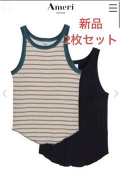 AMERI × MILLER POOFY TOPS セット Ameri（アメリ）の「AMERI×MILLER POOFY TOPS（Tシャツ