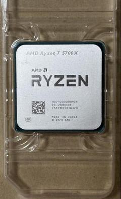 ryzen7 5700x3d バルク　新品未開封 AMD 【バルク新品】 Ryzen 7 5700X 100-000000926 3.4GHz Socket