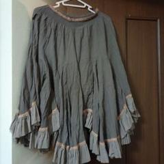 【〜10月15日迄出品終了】OZZ ANGELO バッスルテールラインスカート 10月15日迄出品終了】OZZ ANGELO バッスルテールラインスカート