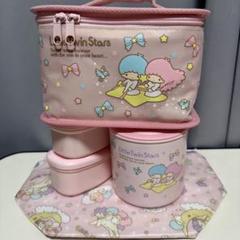 未使用☆サンリオ☆リトルツインスターズ保温ジャー付きランチ