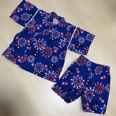 Dauble_b花火、花柄甚平 100cm