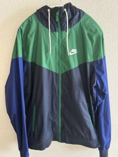 新品未使用　NIKEナイロンジャケット　XLサイズ　ウーブン　グリーン　緑 新品未使用 NIKEナイロンジャケット XLサイズ ウーブン グリーン