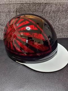 カスタムコルク半　黒✘Candyレッドラップ日章 カスタムコルク半Candyレッドラップ日章